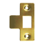 Picture of TUBULAR LATCH KEEP PLATE x 10 | OTHER | ELECTRO BRASS | POLYBAG OF 10