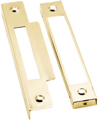 Picture of REBATE SET FOR 3 LEVER SASH LOCKS | 13MM | ELECTRO BRASS | BOX