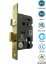 Picture of EURO PROF MORT SASH LOCK (COMMERCIAL) CE / CERTIFI | 63MM | ELCTRO BRASS  | PRINTED POLYBAG