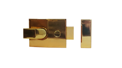 Picture of NIGHTLATCH - SLANTED CASE * | 60MM | ELECTRO BRASS / EB | CLAMSHELL