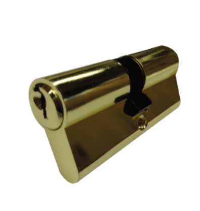 Picture of EURO PROFILE CYLINDER - DOUBLE | 35:35 | BRASS | HANG UP BOX