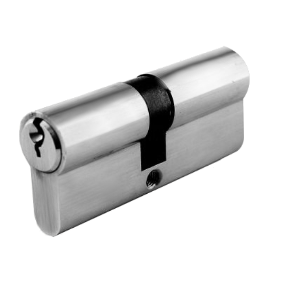 Picture of EURO PROFILE CYLINDER - DOUBLE | 35/35 | SATIN CHROME | HANG UP BOX