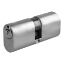 Picture of OVAL PROFILE CYLINDER - DOUBLE  | 35/35 | SATIN CHROME | HANG UP BOX