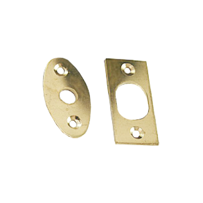 Picture of SPARE PLATES FOR RACK BOLTS (ESC & STRIKE) - 5 SETS | OTHER | ELECTRO BRASS | POLYBAG