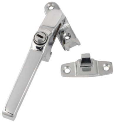 Picture of LOCKING CASEMENT FASTENER  | OTHER | CHROME PLATED | PRINTED POLYBAG