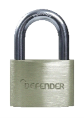 Picture of SQUIRE PADLOCK DEFENDER DFBP6 | 60 MM | BRASS | BLISTER