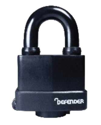 Picture of SQUIRE PADLOCK DEFENDER ALL TERRAIN DFATL40 | 40MM | BLACK | BLISTER