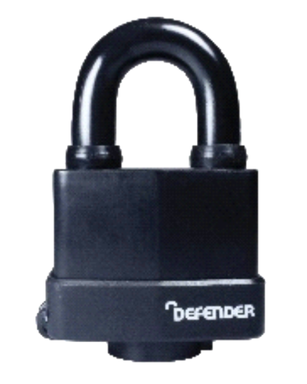 Picture of SQUIRE PADLOCK DEFENDER ALL TERRAIN DFATL40 | 40MM | BLACK | BLISTER