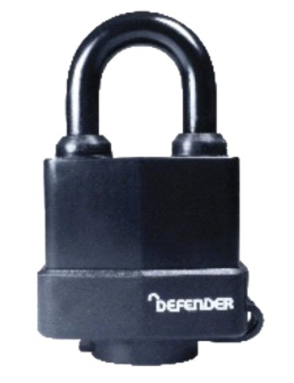 Picture of SQUIRE PADLOCK DEFENDER ALL TERRAIN DFATL50 | 50MM | BLACK | BLISTER