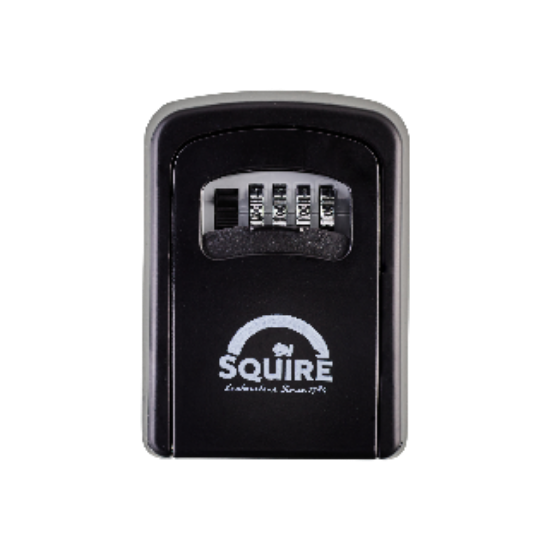 Picture of SQUIRE  WALL MOUNTED COMBI KEY BOX KEY KEEP 1 | - | BLACK | BLISTER
