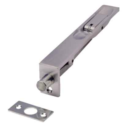 Picture of LEVER ACTION FLUSH BOLT  | 150 X 19MM | SATIN NICKEL | POLYBAG