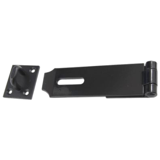 Picture of HASP & STAPLE HEAVY DUTY   | 150MM | BLACK DUROSIL | SICHERN BOX