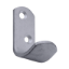 Picture of ALUMINIUM WARDROBE HOOK - PACK OF 2 | 51MM | SATIN ANODISED | PRINTED POLYBAG