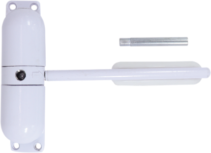 Picture of ARM TYPE  SPRING DOOR CLOSER  | OTHER | EPOXY WHITE | HANG UP BOX