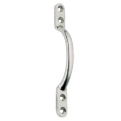 Picture of SASH WINDOW HANDLE - BRASS | 125MM | CHROME PLATED | PRINTED POLYBAG