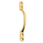 Picture of SASH WINDOW HANDLE - BRASS | 125MM | POLISHED & LACQUERED | PRINTED POLYBAG
