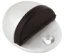 Picture of OVAL DOOR STOP  | 48 X 41MM | SATIN CHROME | PRINTED POLYBAG