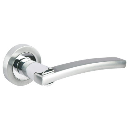 Picture of WOODCROFT ROUND ROSE LATCH  | OTHER | CHROME / SATIN CHROME | HANG UP BOX