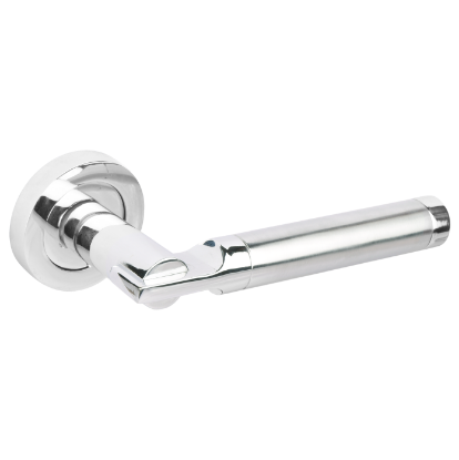 Picture of HEVER ROUND ROSE LATCH  | OTHER | CHROME / SATIN CHROME | HANG UP BOX