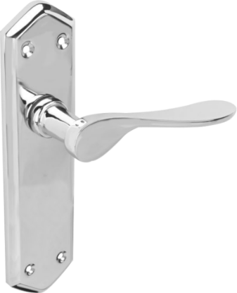 Picture of KENILWORTH LEVER LATCH | OTHER | CHROME PLATED | HANG UP BOX