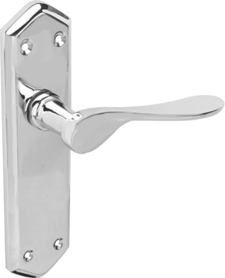 Picture of KENILWORTH LEVER LATCH | OTHER | CHROME PLATED | HANG UP BOX