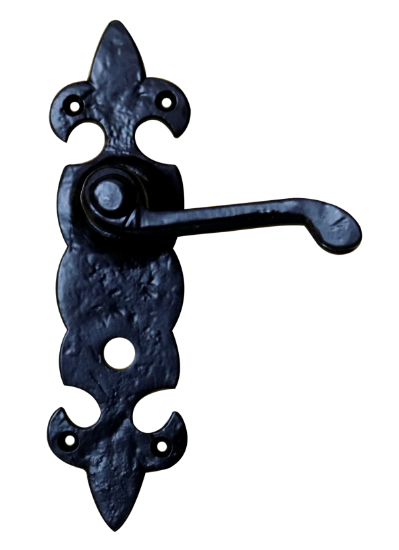 Picture of BLACK ANTIQUE ORNATE BATHROOM FURNITURE - BELVOIR* | OTHER | EPOXY BLACK | HANG UP BOX