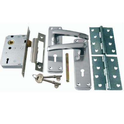 Picture of 3 LEVER LOCK PACK  | OTHER | SATIN ANODISED | BOX