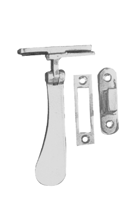 Picture of CASEMENT FASTENER HOOK & MORTICE  | OTHER | CHROME PLATED | PRINTED POLYBAG