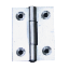 Picture of LIGHT BUTT HINGE - PAIR  | 50MM | BRIGHT ZINC PLATED | SICHERN BOX