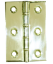 Picture of DSSW HINGE - PAIR  | 75X50X2MM | ELECTRO BRASS | SICHERN BOX