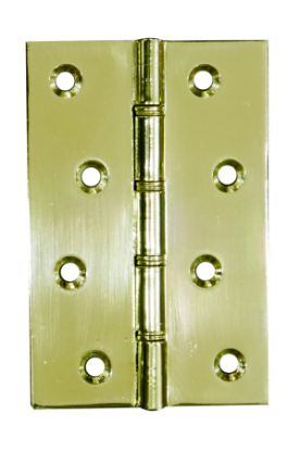 Picture of DSSW HINGE - PAIR  | 100X63X2MM | ELECTRO BRASS | SICHERN BOX