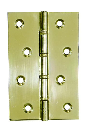 Picture of DSSW HINGE - PAIR  | 100X63X2MM | ELECTRO BRASS | SICHERN BOX