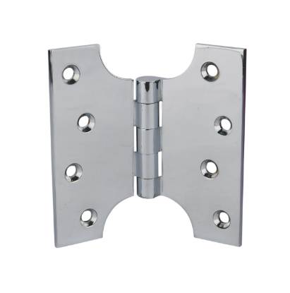 Picture of STEEL PARLIAMENT HINGE - PAIR  | 100MM | SATIN CHROME | HANG UP BOX