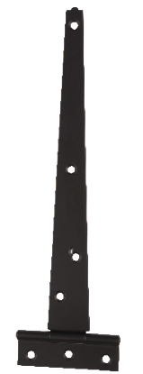 Picture of STANDARD TEE HINGE - PAIR - PREPACK | 200MM | EPOXY BLACK | TAG