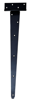 Picture of MEDIUM TEE HINGE - PAIR | 600MM | EPOXY BLACK | SICHERN BOX