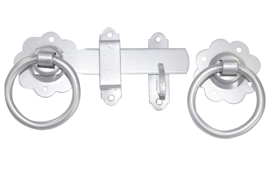 Picture of RING GATE LATCH - PLAIN RING | 150MM | GALVORITE SILVER | SICHERN BOX