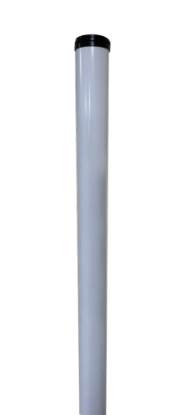Picture of ADJUSTABLE TABLE LEG  | 60 x 870mm | WHITE | POLYBAG