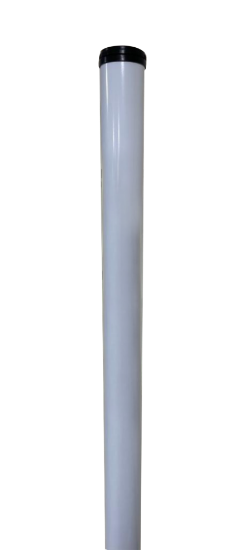 Picture of ADJUSTABLE TABLE LEG  | 60 x 870mm | WHITE | POLYBAG