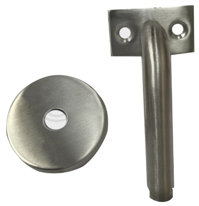 Picture of STAINLESS STEEL HANDRAIL BRACKET - PREPACK | 70MM | SATIN | BOX