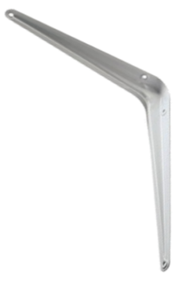 Picture of LONDON SHELF BRACKET X20  | 100X75MM | WHITE | BOX