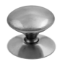 Picture of VICTORIAN CUPBOARD KNOB - PACK OF 2 | 32MM | SATIN CHROME | PRINTED POLYBAG