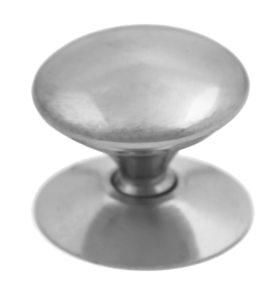 Picture of VICTORIAN CUPBOARD KNOB - PACK OF 2 | 38MM | CHROME PLATED | PRINTED POLYBAG