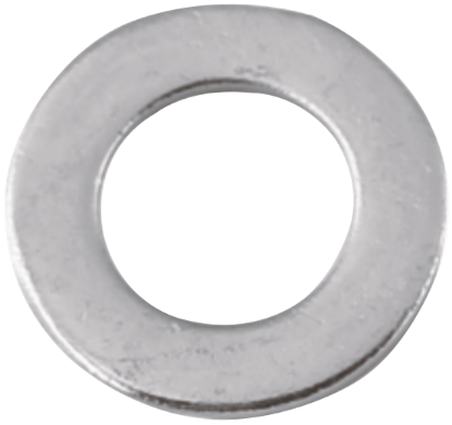 Picture of WASHERS ZINC PLATED M5  X 200 | M5 | BRIGHT ZINC PLATED | PRINTED POLYBAG