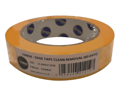 Picture of EDGE TAPE CLEAN REMOVAL (60 DAYS)   | 38mm x 50m | ORANGE | BOX