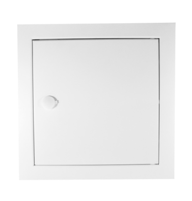 Picture of ACCESS PANEL  METAL LOCKABLE | 450x450mm | WHITE | BOX WITH EURO SLOT