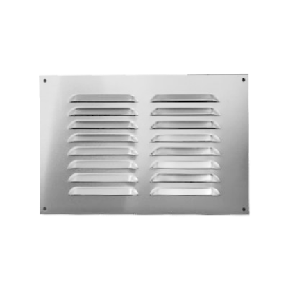 Picture of LOUVRE VENTILATOR ALUMINIUM | 75MM X 225MM | SATIN ANODISED | POLYBAG