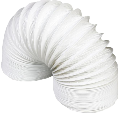 Picture of WHITE FLEXIBLE  DUCTING  | 100mmX 3M  | WHITE | POLYBAG